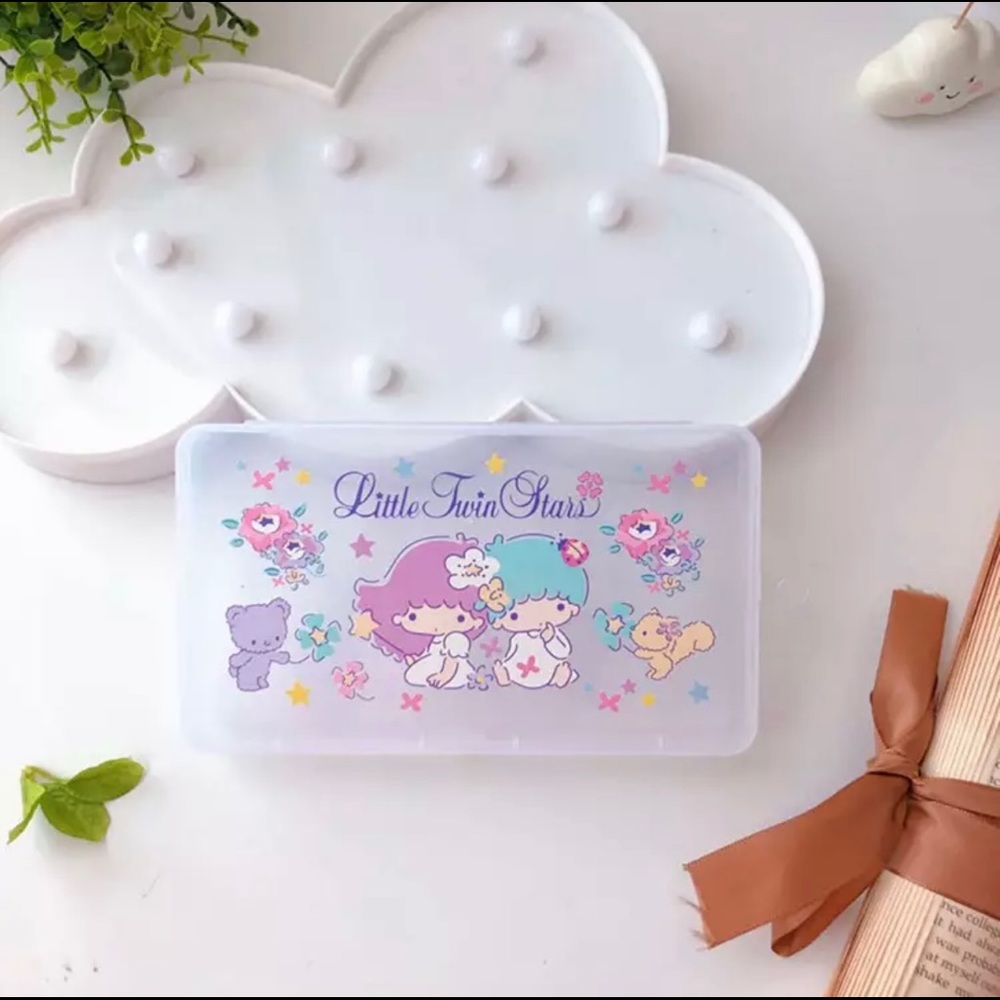 Sanrio Little Twin Stars Clear Plastic Case